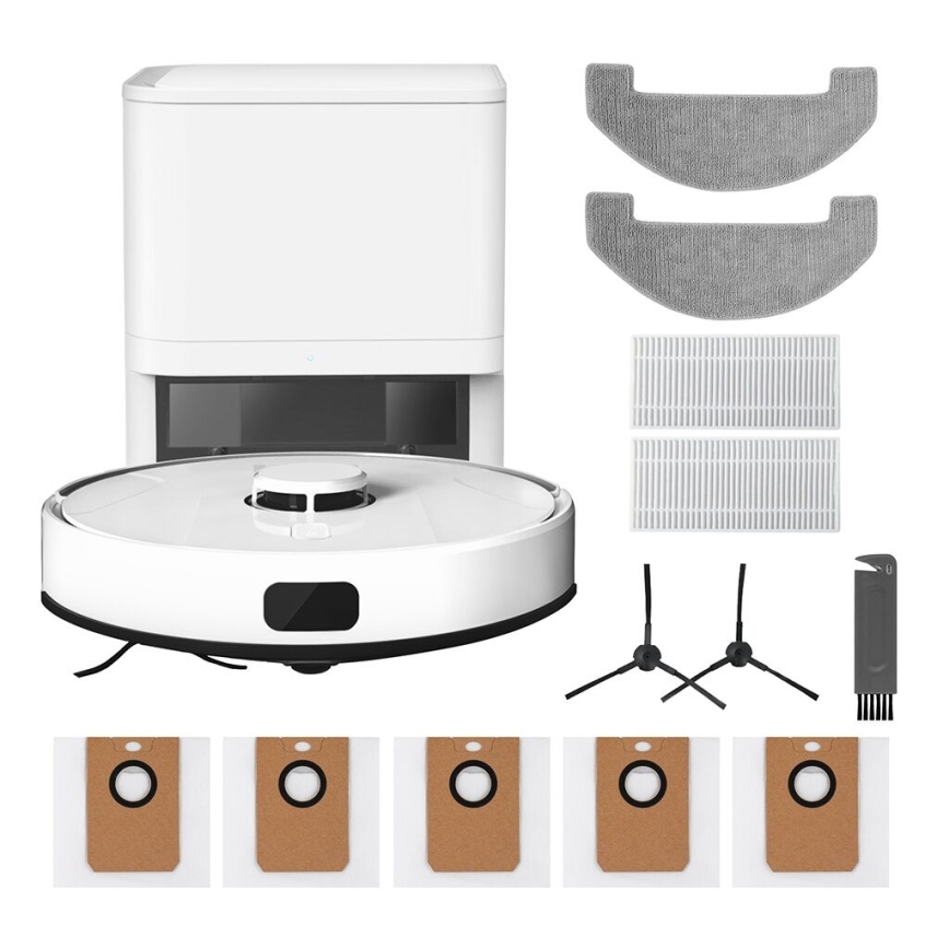 TESLA Electronics RoboStar - Robot aspirador inteligente 2en1 2600 mAh Wi-Fi blanco