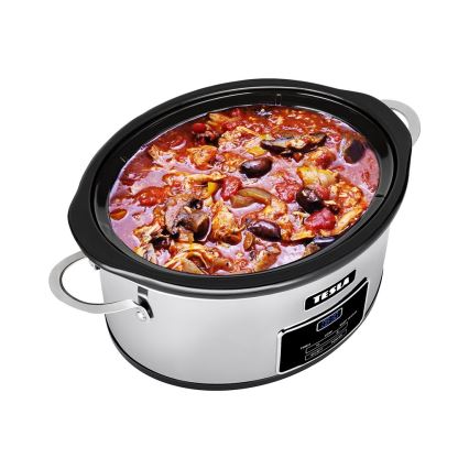 TESLA Electronics SlowCook - Olla de cocción lenta 5,6 l 250W/230V