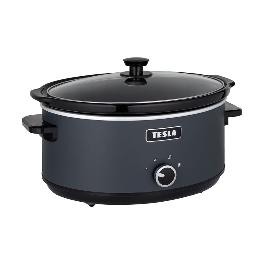 TESLA Electronics SlowCook - Olla de cocción lenta 6,5 l 270W/230V