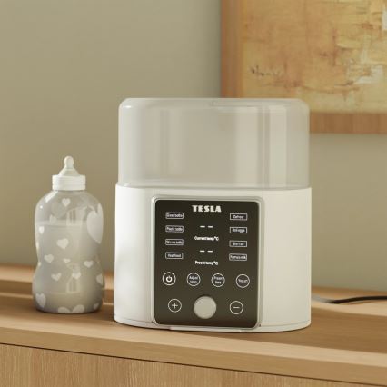 TESLA Smart - Calentador y esterilizador de biberones y comida para bebés 200W/230V