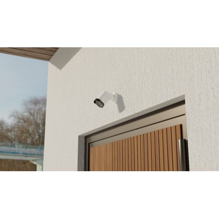 TESLA Smart - Cámara exterior inteligente Full HD 1080p 12V Wi-Fi IP65