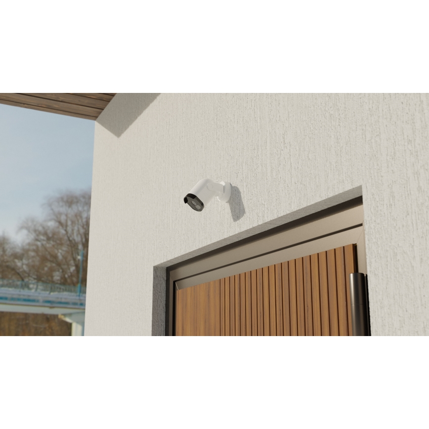 TESLA Smart - Cámara exterior inteligente Full HD 1080p 12V Wi-Fi IP65