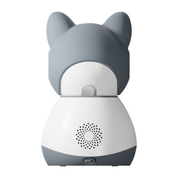 TESLA Smart - Cámara inteligente 360 para bebés Full HD 1080p 5V Wi-Fi Gris