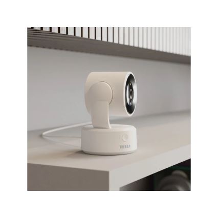 TESLA Smart - Cámara IP inteligente 360 3MPx 5V Wi-Fi