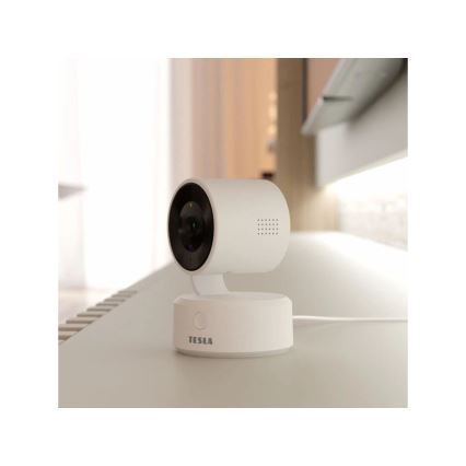 TESLA Smart - Cámara IP inteligente 360 3MPx 5V Wi-Fi