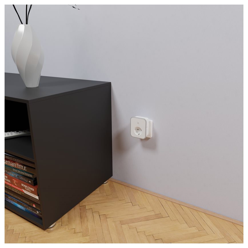 TESLA Smart - Enchufe inteligente 3690W/230V/16A 2xUSB/24W/5V Wi-Fi Tuya