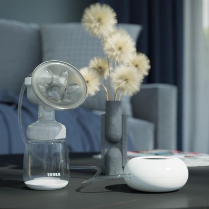 TESLA Smart - Extractor de leche eléctrico recargable 100 mAh