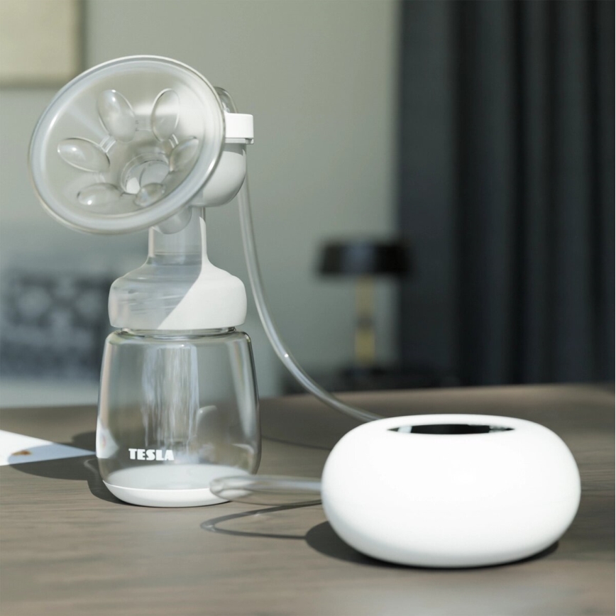 TESLA Smart - Extractor de leche eléctrico recargable 100 mAh
