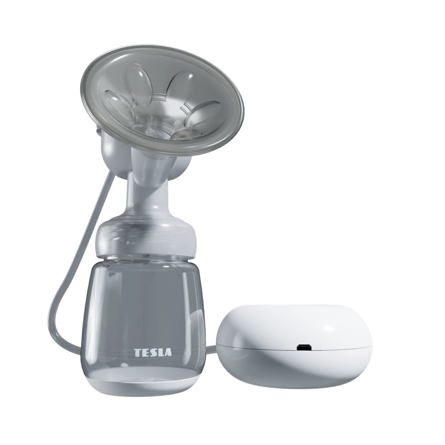 TESLA Smart - Extractor de leche eléctrico recargable 100 mAh