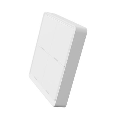 TESLA Smart - Interruptor inalámbrico inteligente para casa 4P 1xCR2430 ZigBee