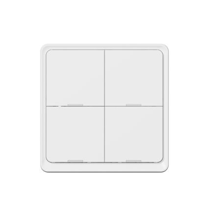 TESLA Smart - Interruptor inalámbrico inteligente para casa 4P 1xCR2430 ZigBee