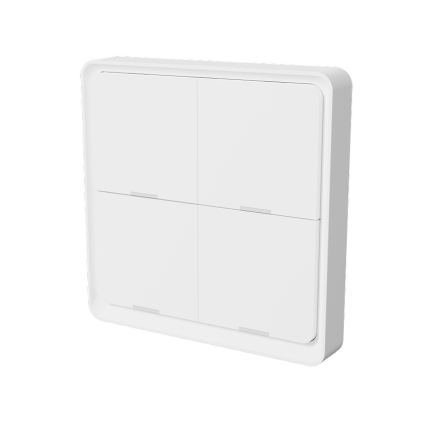 TESLA Smart - Interruptor inalámbrico inteligente para casa 4P 1xCR2430 ZigBee