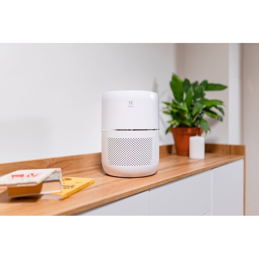 TESLA Smart - Purificador de aire inteligente Mini 30W/230V Wi-Fi