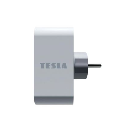 TESLA Smart - Regleta inteligente multicontactos 2x16A/230V Tipo F Wi-Fi Tuya