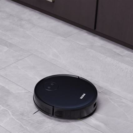 TESLA Smart - Robot aspirador inteligente 2en1 2000 mAh Wi-Fi negro + control remoto