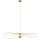 Thoro TH.012 - Lámpara colgante ESKOLA 1xE27/60W/230V dorado