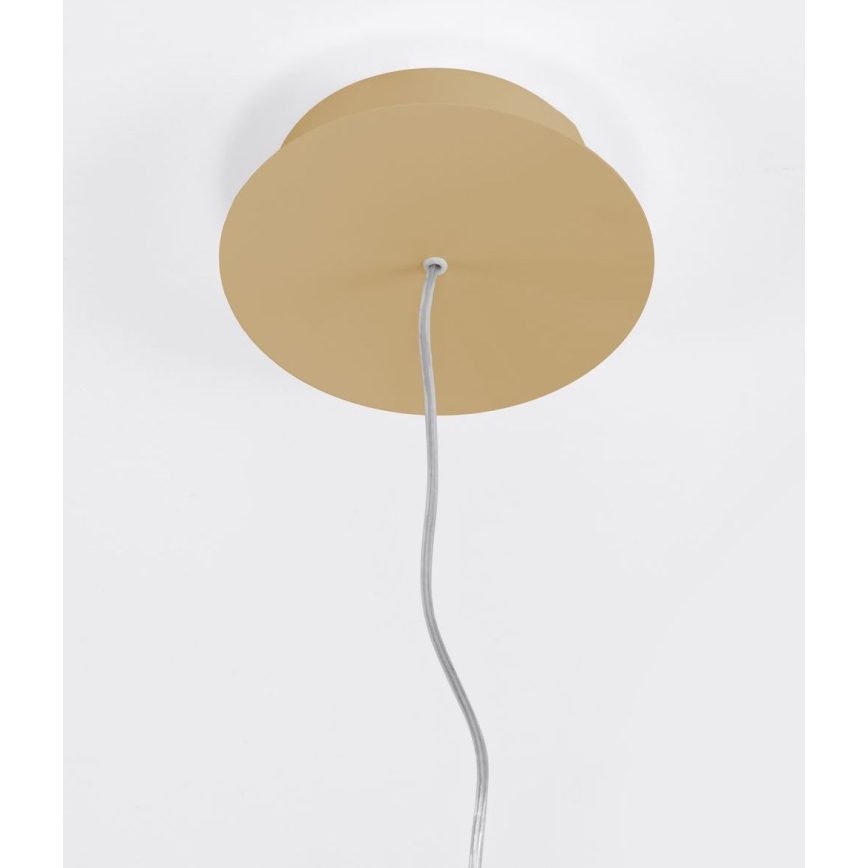 Thoro TH.174 - Lámpara LED colgante RIO LED/50W/230V CRI 90 3000K diá. 78 cm dorado