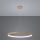 Thoro TH.181 - LED  Lámpara colgante RIO LED /50W/230V CRI 95 4000K diá. 78 cm dorado