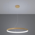 Thoro TH.217 - Lámpara LED colgante RIO LED/30W/230V CRI 95 4000K diá. 55 cm dorado