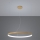 Thoro TH.217 - Lámpara LED colgante RIO LED/30W/230V CRI95 4000K diá. 55 cm dorado