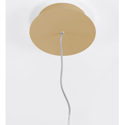 Thoro TH.217 - Lámpara LED colgante RIO LED/30W/230V CRI 95 4000K diá. 55 cm dorado