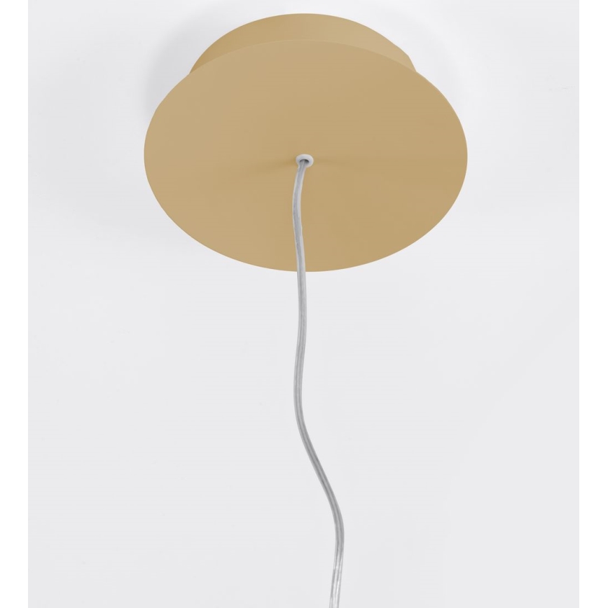 Thoro TH.217 - Lámpara LED colgante RIO LED/30W/230V CRI 95 4000K diá. 55 cm dorado