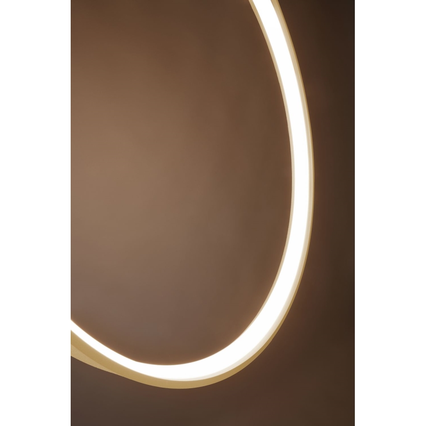 Thoro TH.220 - Lámpara LED colgante RIO LED/30W/230V CRI 90 3000K diá. 55 cm dorado