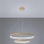 Thoro TH.268 - Lámpara LED colgante RIO LED/80W/230V CRI 95 4000K dorado