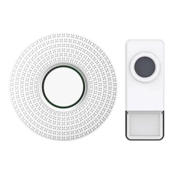 Timbre inalámbrico 230V IP55 blanco