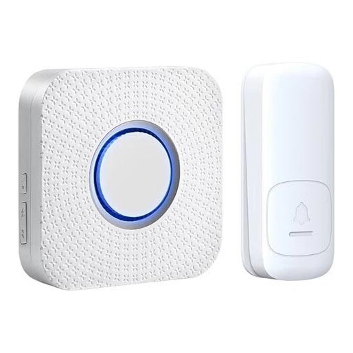 Timbre inalámbrico cinético 230V blanco