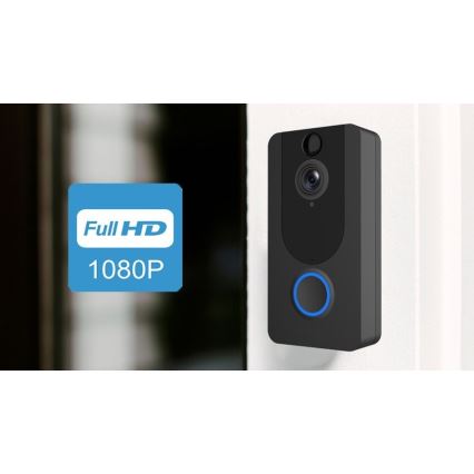 Timbre inalámbrico Wi-Fi con cámara IP64 de 1080p
