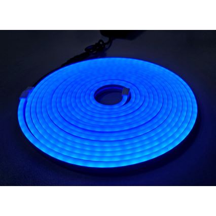 Tira flexible LED NEON LED/10W/230V 5 m IP65 azul