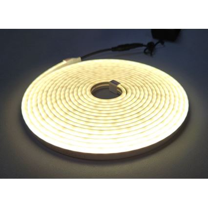 Tira flexible LED NEON LED/10W/230V 5 m IP65 blanco