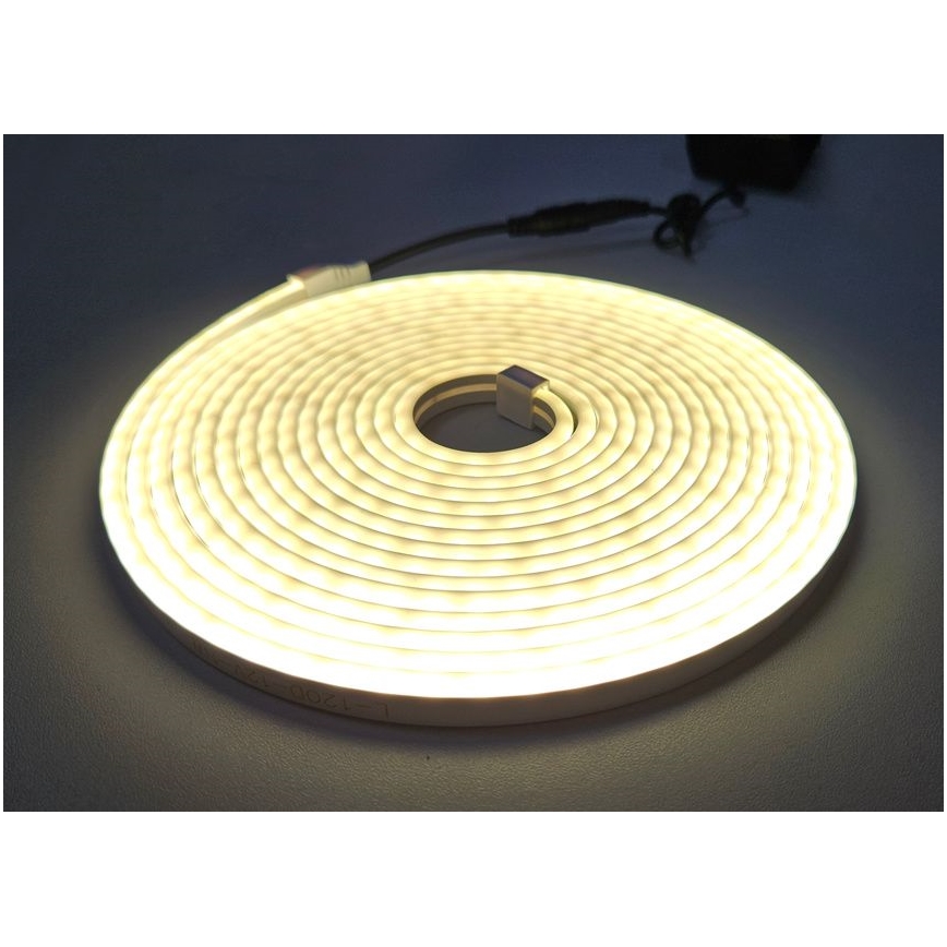 Tira flexible LED NEON LED/10W/230V 5 m IP65 blanco