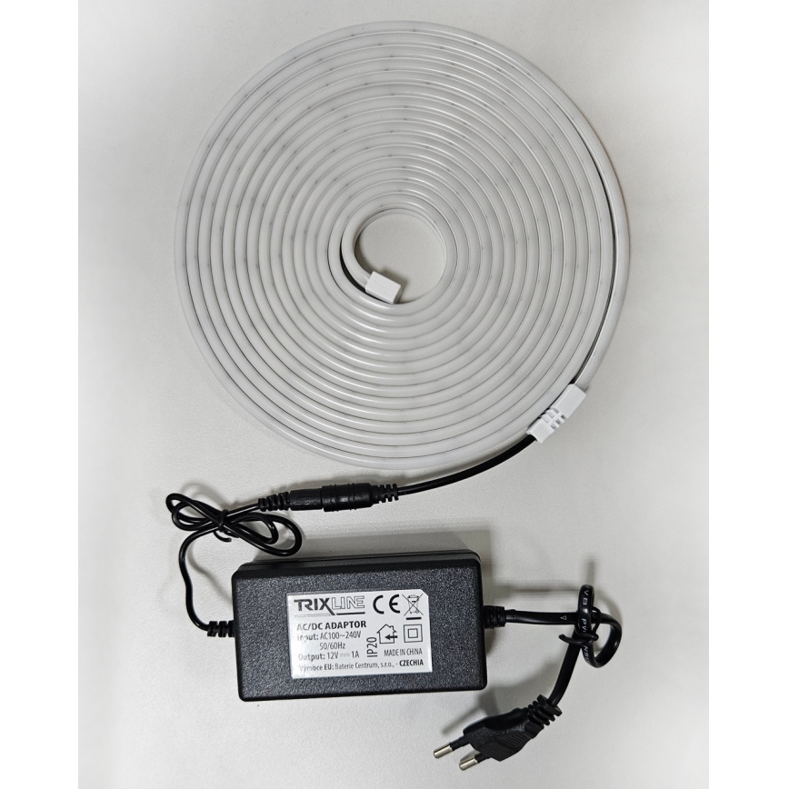 Tira flexible LED NEON LED/10W/230V 5 m IP65 blanco