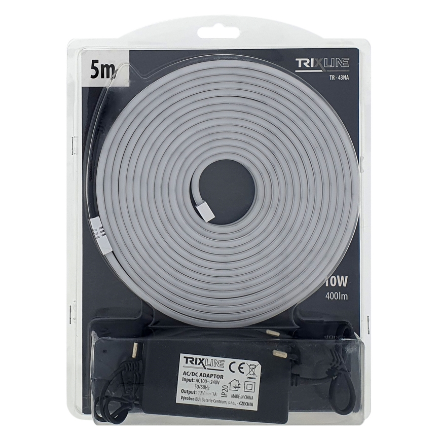 Tira flexible LED NEON LED/10W/230V 5 m IP65 blanco