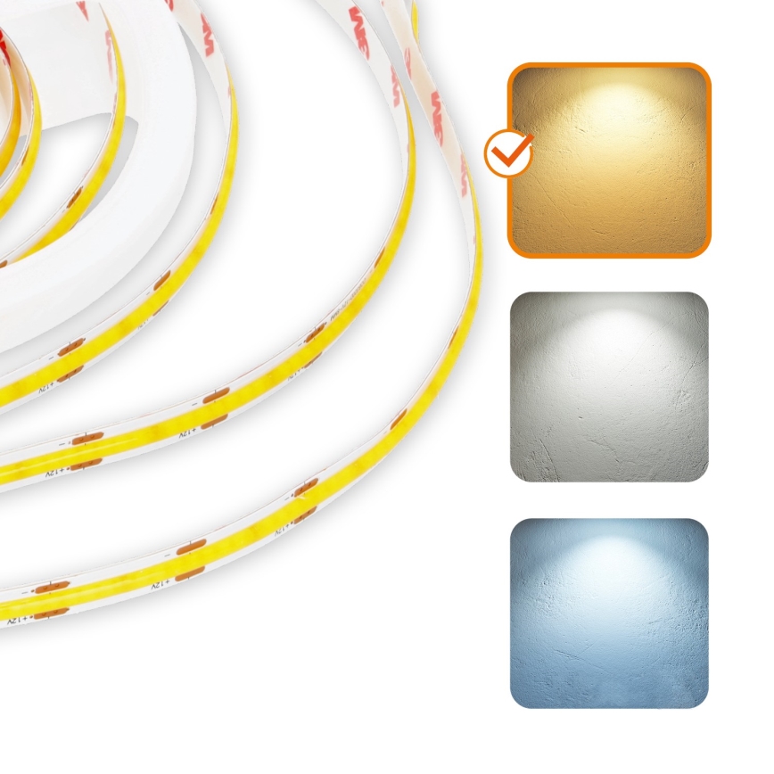 Tira LED LED/50W/12V 5 m 3000K IP65