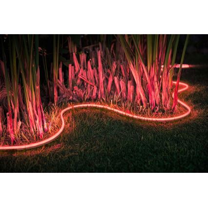 Tira LED RGBW regulable Philips Hue OUTDOOR STRIP LED/20,5W 2m IP67
