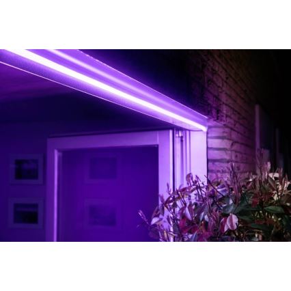 Tira LED RGBW regulable Philips Hue OUTDOOR STRIP LED/20,5W 2m IP67