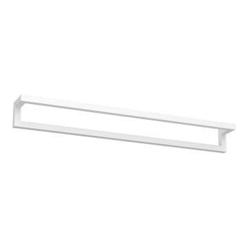 Toallero de pared 7x60 cm blanco