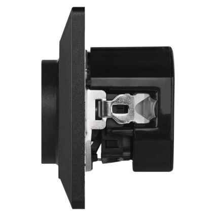 Toma de corriente doméstica con USB 250V/16A antracita