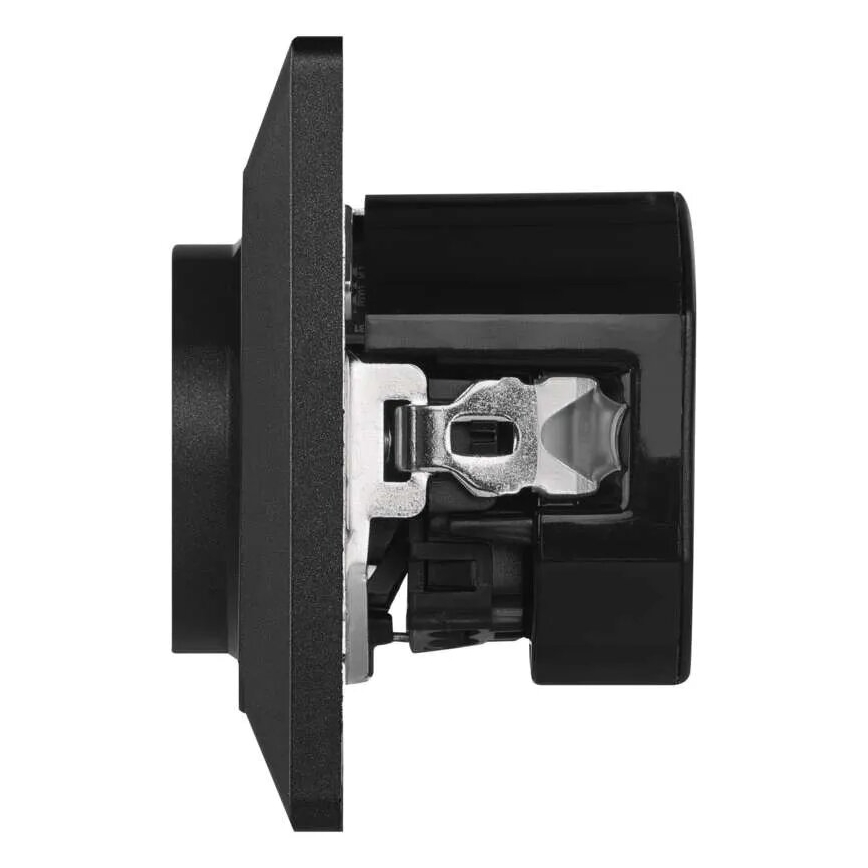 Toma de corriente doméstica con USB 250V/16A antracita