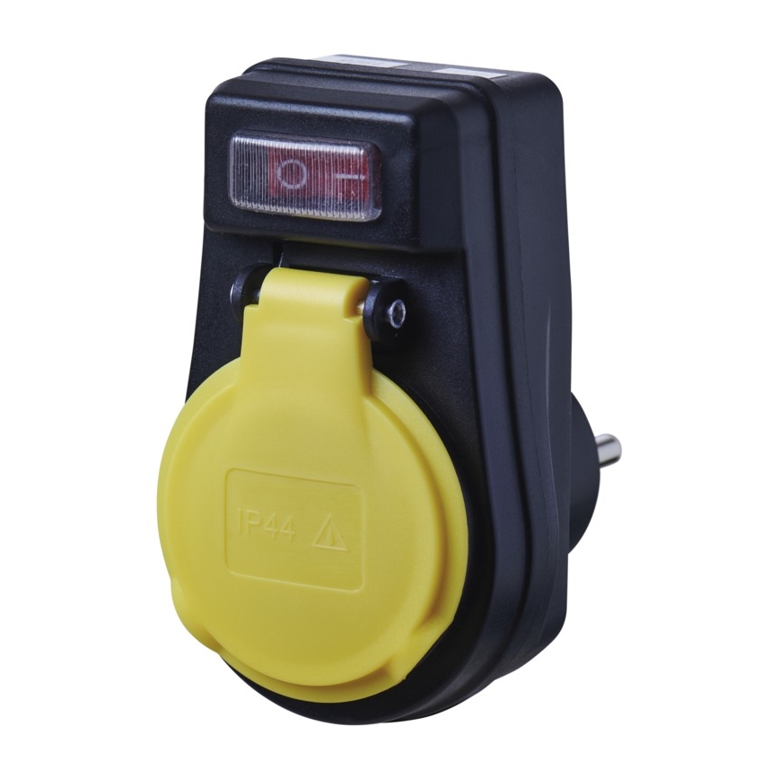 Toma exterior con interruptor FRENCH 250V/16A IP44