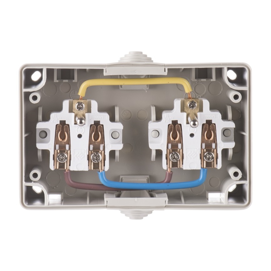 Toma exterior FRENCH 250V/16A IP44 2Z