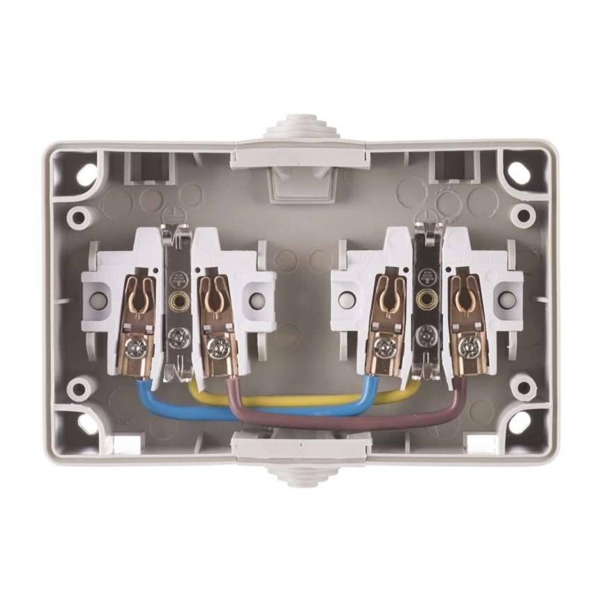 Toma exterior SCHUKO 250V/16A IP44 2Z