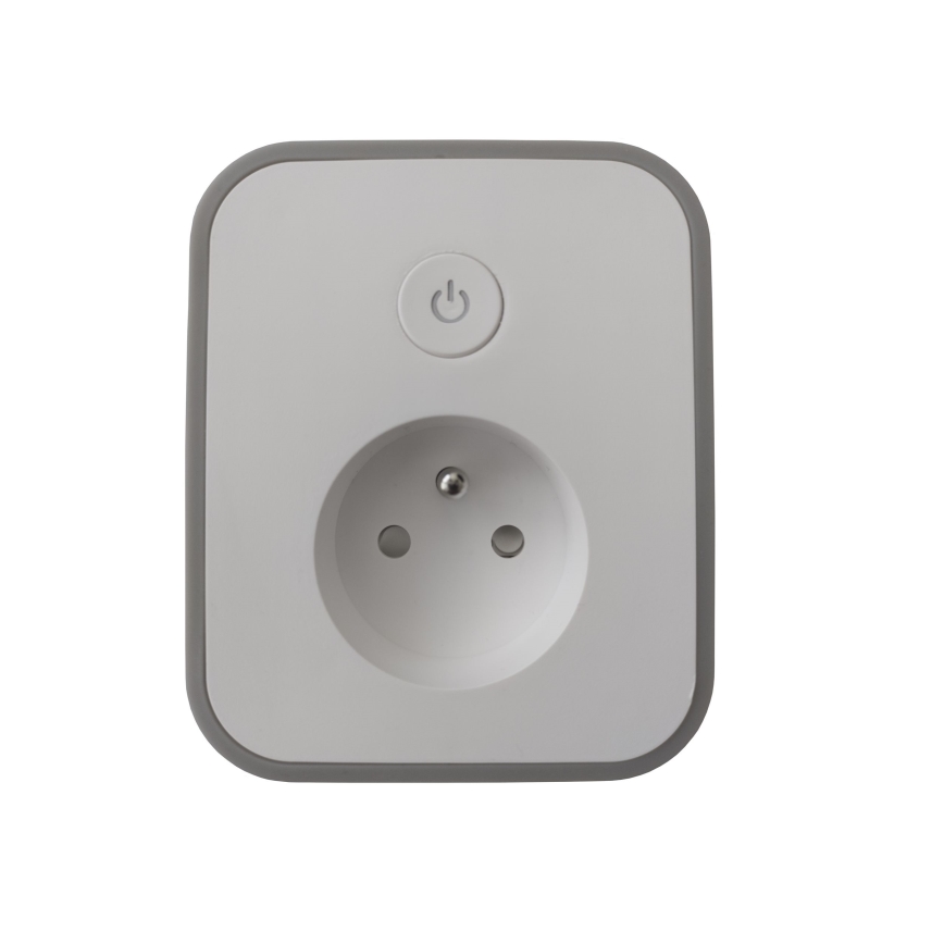 Toma inteligente con medición del consumo 3680W/230V + 2xUSB/12W/5V Wi-Fi
