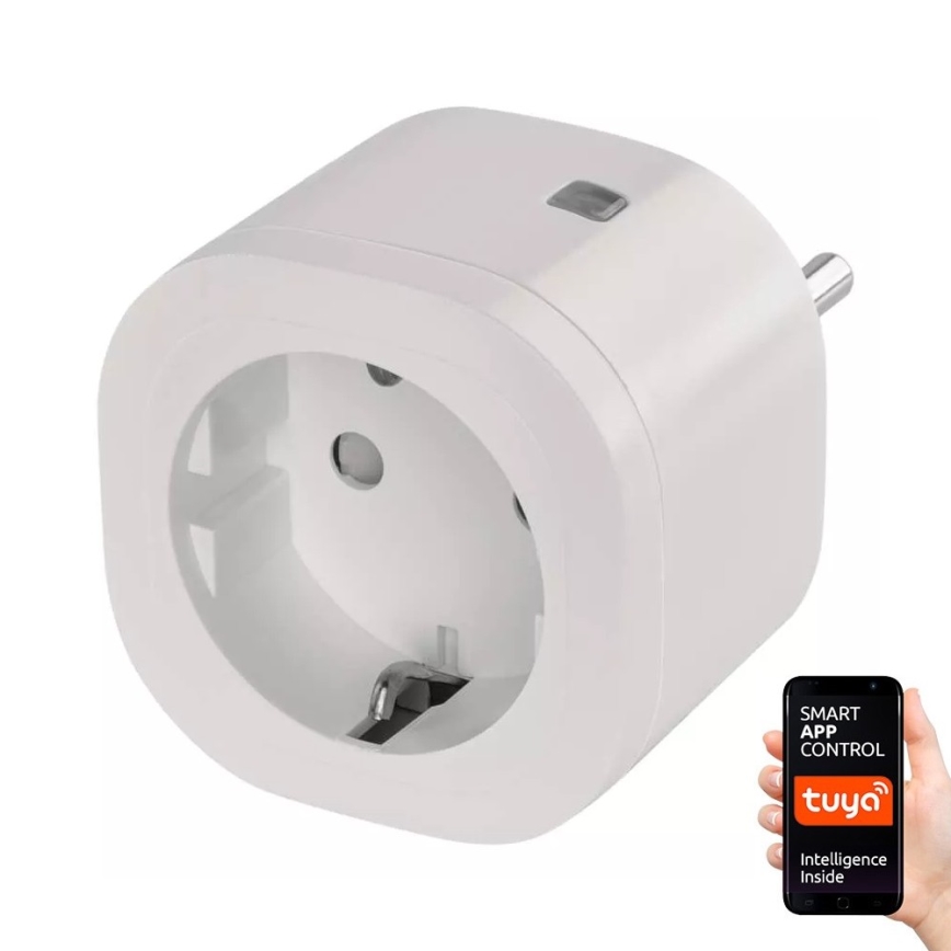 Toma inteligente SCHUKO GoSmart 3680W/230V/16A Wi-Fi Tuya