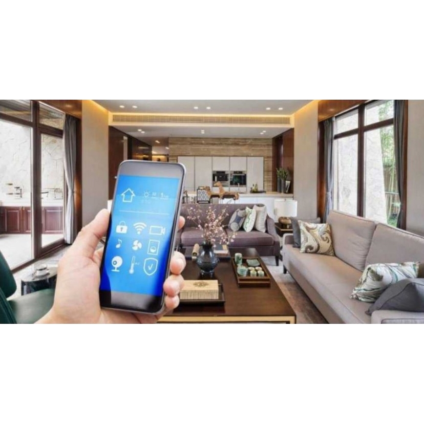 Toma inteligente SMART 3680W/230V/16A Wi-Fi Tuya SCHUKO