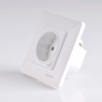Toma inteligente SMART 3680W/230V/16A Wi-Fi Tuya SCHUKO