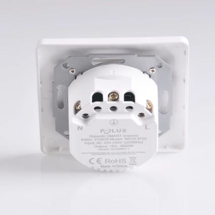 Toma inteligente SMART 3680W/230V/16A Wi-Fi Tuya SCHUKO